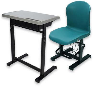 HZ101AS-1 學生升降課桌椅(含桌椅)