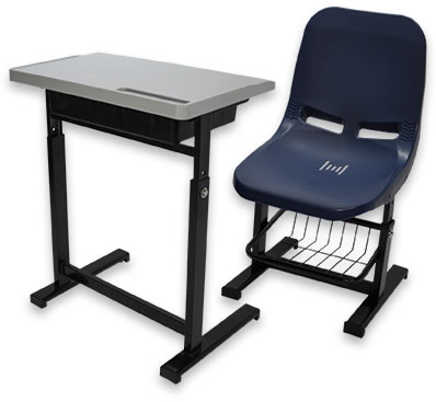 HZ101D-1 學生升降課桌椅(含桌椅) - 點擊圖像關閉