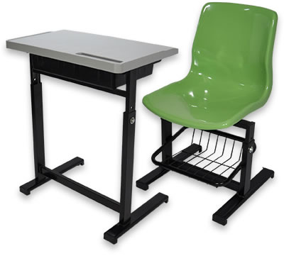HZ101K-1 學生升降課桌椅(含桌椅)