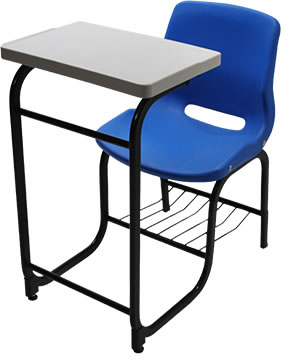 HZ107C(M)-1 學生連結課桌椅 - 點擊圖像關閉