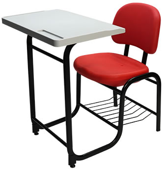 HZ107H-1 學生連結課桌椅
