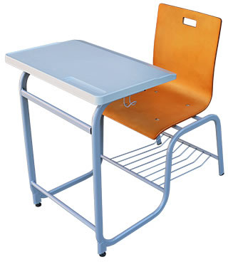 HZ107I-1 學生連結課桌椅 - 點擊圖像關閉
