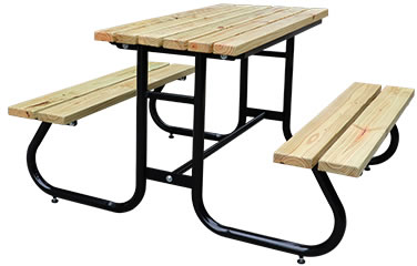 HZ503T-3_4P 四人餐桌椅(南方松木桌板)