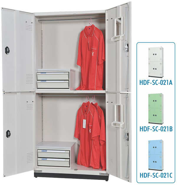 HDF-SC-021 四門抽屜衣櫃置物櫃