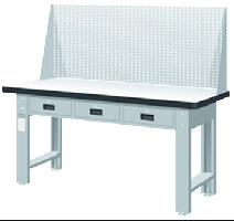 WAT-5203N2 WAT-6203N2 上架組重量型三屜工作桌(三種桌板及二種桌長選擇) - 點擊圖像關閉
