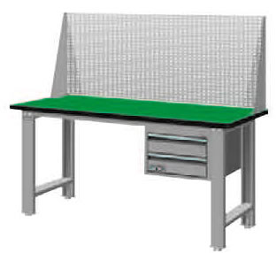 WBS-53022F2 WBS-63022F2 吊櫃二屜標準型工作桌+上架組(三種桌板及二種桌長選擇) - 點擊圖像關閉