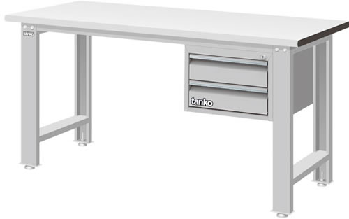 WBS-53022F WBS-63022F 吊櫃二屜工作桌(三種桌板及二種桌長選擇) - 點擊圖像關閉