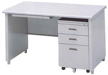 AT-180A 辦公桌組(含鋼製S薄抽+0.8活動櫃) - 點擊圖像關閉