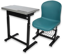HZ101A-1 學生升降課桌椅(含桌椅)