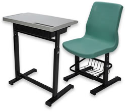 HZ101B-1 學生升降課桌椅(含桌椅)