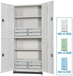 HDF-SC-022 四門抽屜層板置物櫃