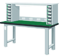 WA-67F7 WA-67N7 WA-67W7雙層電檢重量型工作桌(三種桌板選擇)