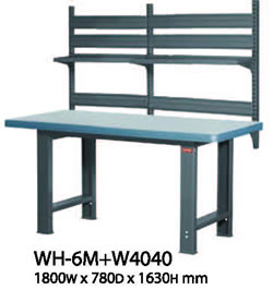 WH-6M+W4040 重型工作桌 1800mm寬