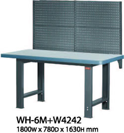 WH-6M+W4242 重型工作桌 1800mm寬