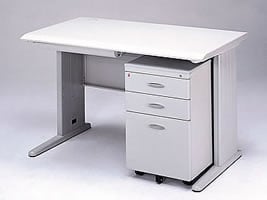 LD-160A 辦公桌套組(含高活動櫃+ABS薄抽)W160cm