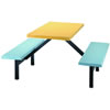 HZ501Q-1_4P 四人餐桌椅(FRP桌板)