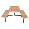 HZ505U-2_4P 四人餐桌椅(塑合板桌板)