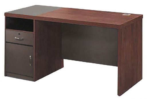 532-2 木紋雙色5尺辦公桌