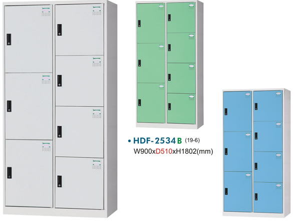 HDF-2534 置物櫃.衣櫃(3大門4小門) - 點擊圖像關閉
