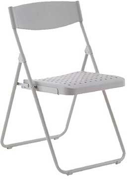 塑鋼烤漆折疊椅