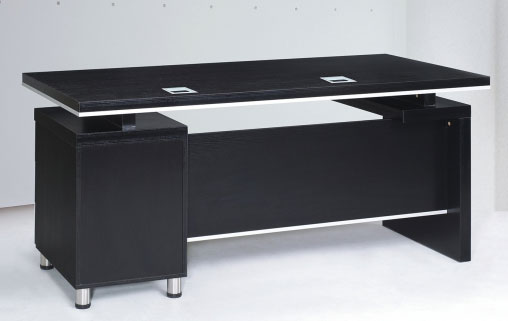 140-2 YO-113黑浮雕5.1尺主管桌