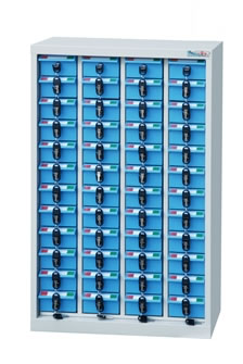 DF-MP-48C 四十八屜手機櫃(藍色抽) - 點擊圖像關閉