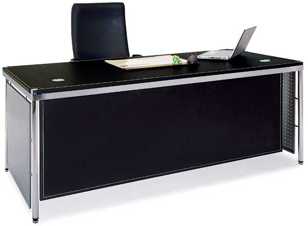 EMR-S1808P鋼木主管桌(馬鞍皮面.檔板) - 點擊圖像關閉