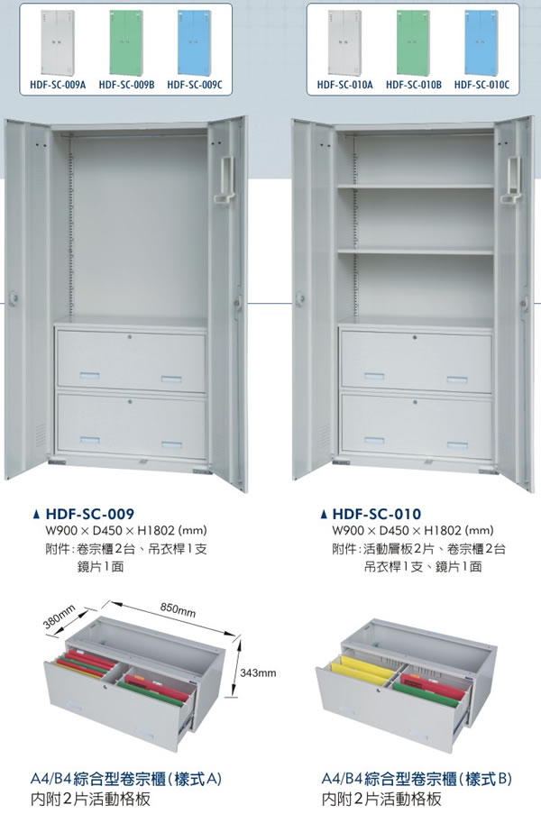 HDF-SC-010 卷宗置物櫃