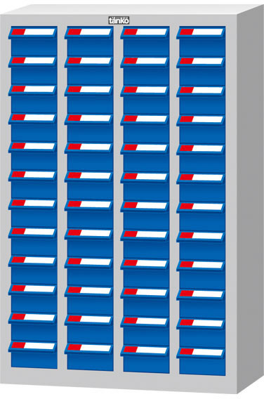 TKI-1412-1 零件箱(48藍抽) - 點擊圖像關閉
