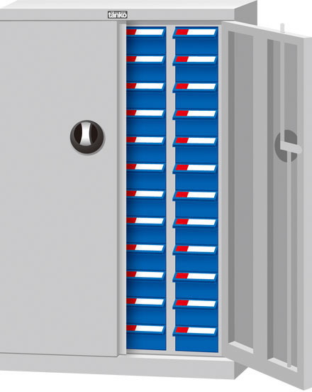 TKI-1412D-1 加門型零件櫃(48藍抽) - 點擊圖像關閉