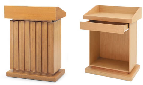 TS-701 高級木製講桌、講台