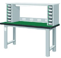 WA-67F7 WA-67N7 WA-67W7雙層電檢重量型工作桌(三種桌板選擇) - 點擊圖像關閉