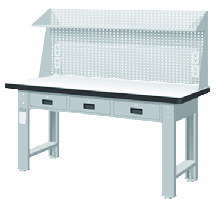 WAT-5203N5 WAT-6203N5 上架組重量型三屜工作桌(三種桌板及二種桌長選擇) - 點擊圖像關閉