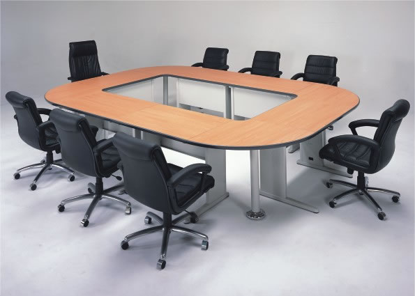 LD 環式會議桌(單面座人) - 點擊圖像關閉