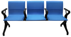 HZ308G-2 公共排椅(塑鋼腳)(椅面高密度聚乙烯 (HDPE)