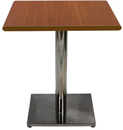 HZ802A 二人餐桌(不鏽鋼桌腳、四種桌板可選)