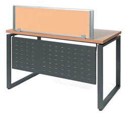 ORT 工業風辦公桌(+檔板+桌上屏)