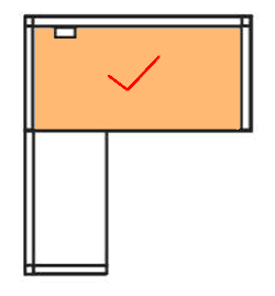 屏風桌板木紋色(T型平條封邊)