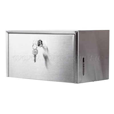 Wm 003 不銹鋼擦手紙箱 暉日oa辦公家具