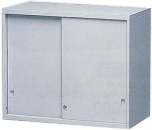AS-2U 鐵拉門上置式鋼製公文櫃