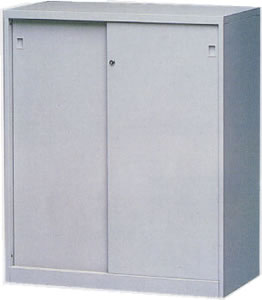AS-3B 鐵拉門下置式鋼製公文櫃