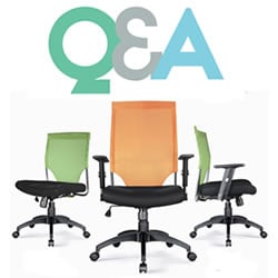 辦公椅問與答Q&A