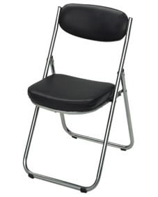 FD-122 小叮噹/皮面/電鍍折合椅